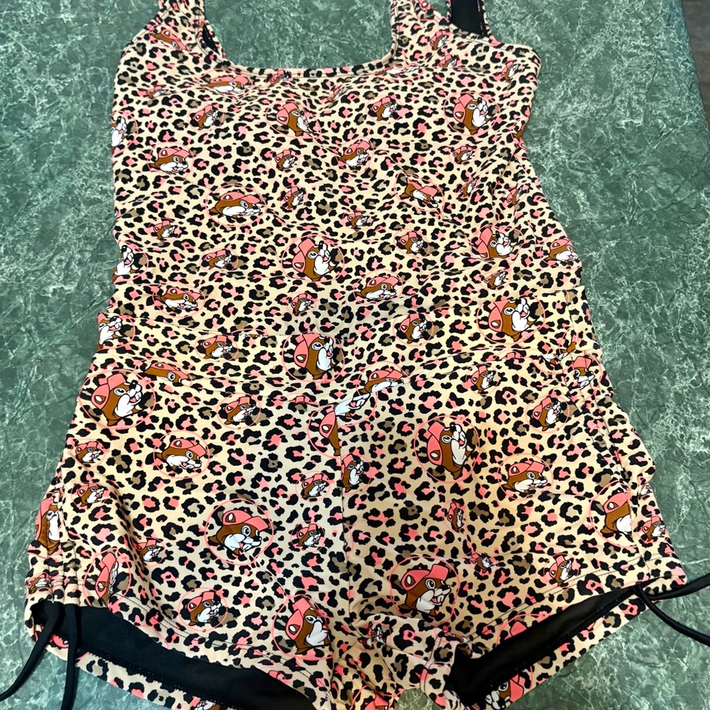 Leopard Print Women's Swimwear